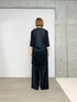 silk wool easy vest